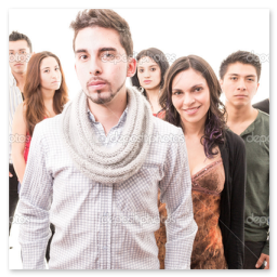 Group action orbits with highlighted invariants